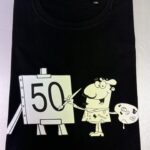 Majica s potiskom slikarja