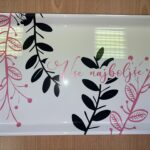 Pladenj s potiskom Vse najboljše