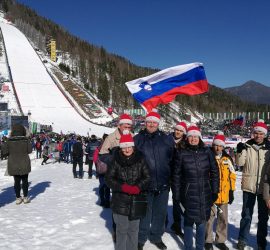 Uporabniki v Planici 2019 pred Veliko skakalnico