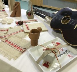 Izdelki za dan odprtih vrat - belokranjski prtički, pladenj