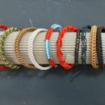 Pletene zapestnice barvne 2