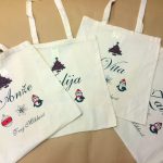 Darilna platnena vrečka tvoj Miklavž