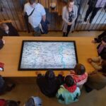 Ogled predstavitvenega filma v Zakladnici Črnomelj.